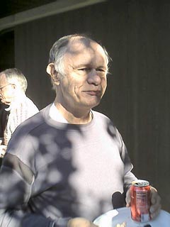 John Carpenter in dappled sunlight