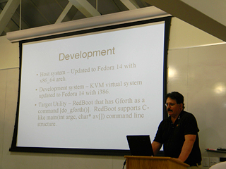 John talks about Development