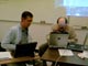 Kevin Appert and Ed Thelen get on the Internet