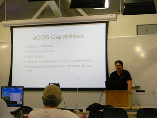 John talks about eCOS Capabilities