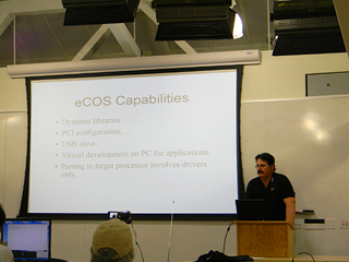 John talks about eCOS Capabilities