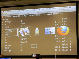 James points to Base Words Implemented in Assembler