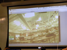 Video camera output is displayed