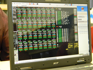 Green Array 32 core display
